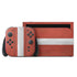 Latvia Flag Distressed Nintendo Switch 2 (2025) with Joy-Con Skin